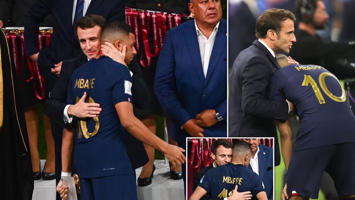 ‘Proud of You’: Macron Consoles Distraught Mbappe After Defeat to Argentina in World Cup Final