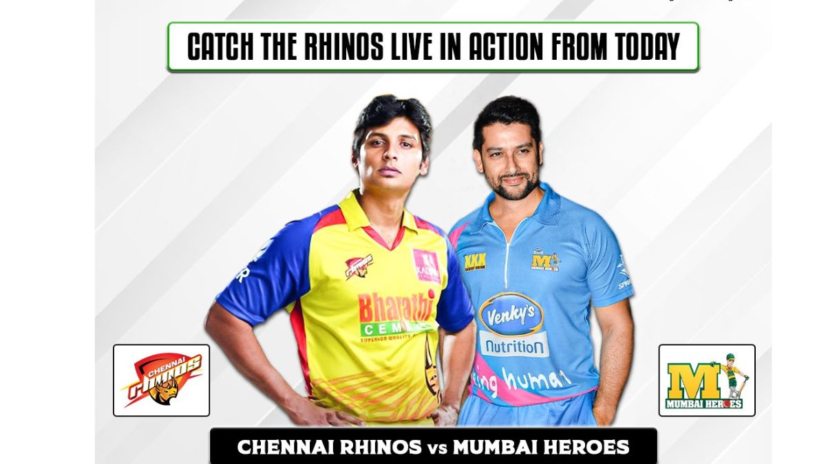 Chennai Rhinos vs Mumbai Heroes