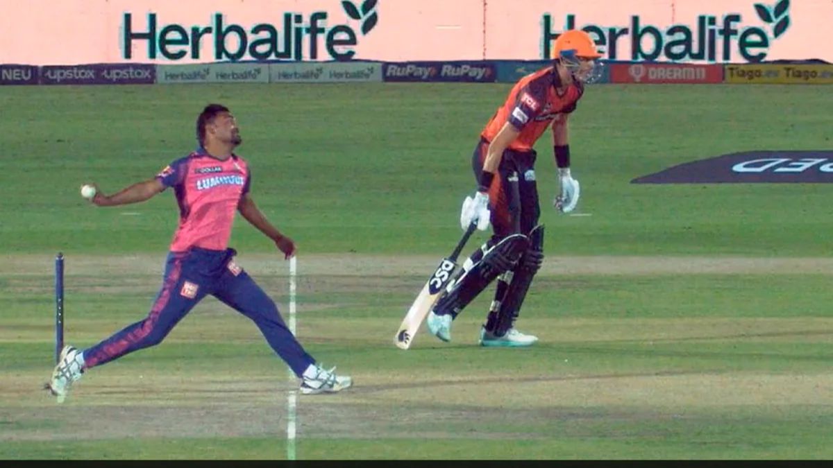 Sandeep Sharma Throws a No-Ball in the Last Over, RR Loses the Match Against SRH