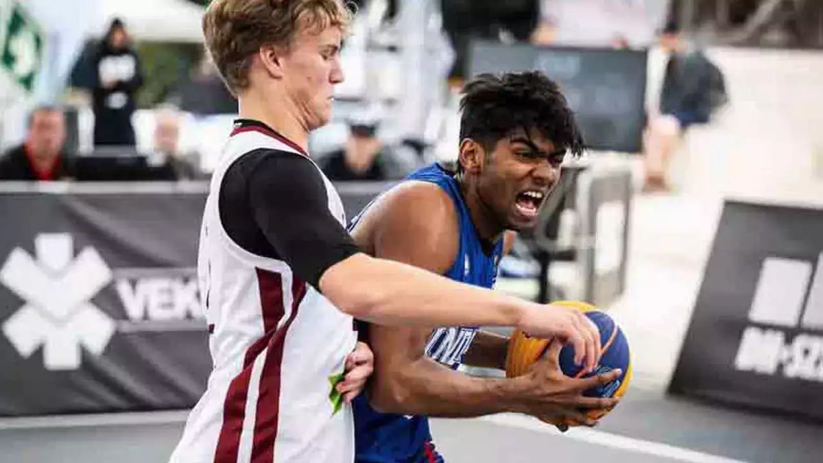 Youthful Indian cagers contend energetically, lose the two ties on basketball World Cup debut